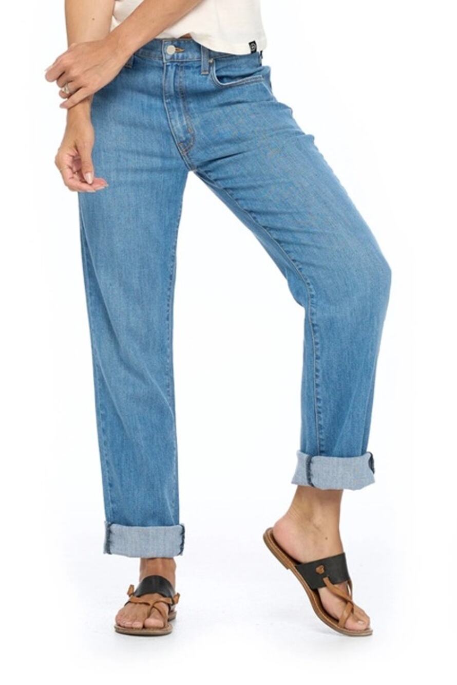 Aviator Nation Relaxed Boyfriend Jeans